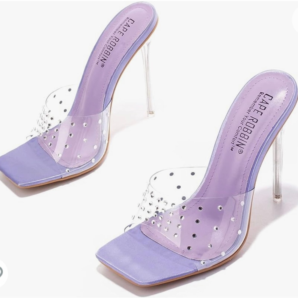 Purple heels